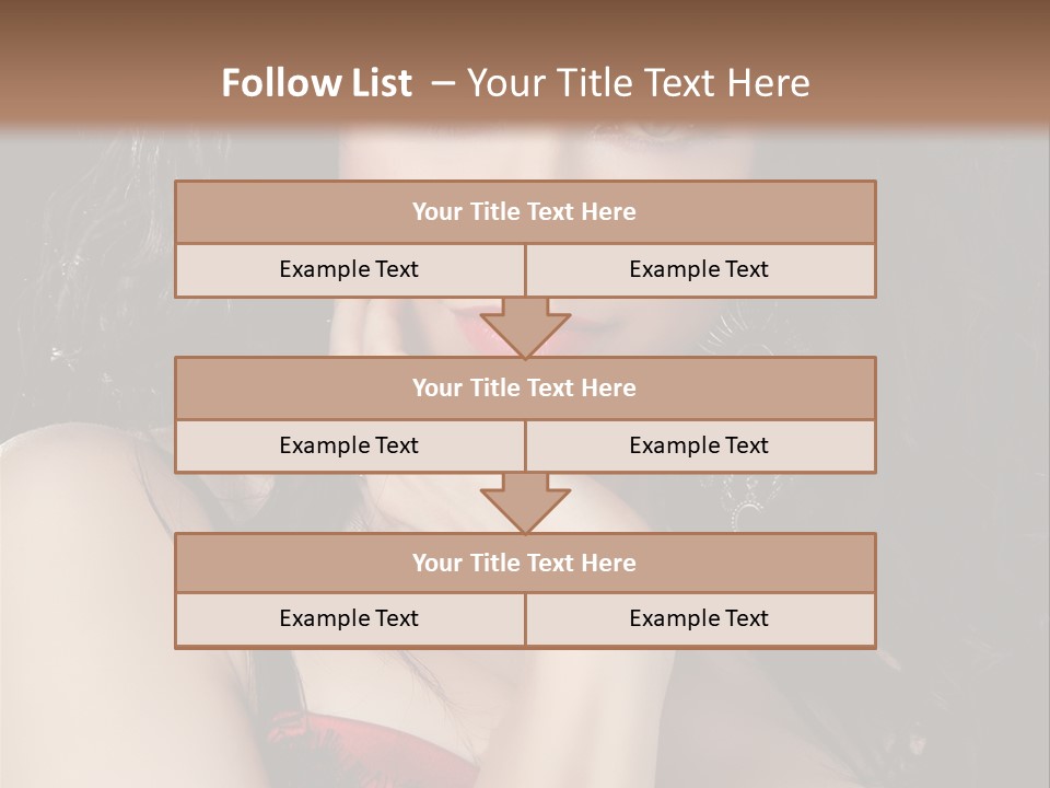 Fashion Hands Voluptuous PowerPoint Template