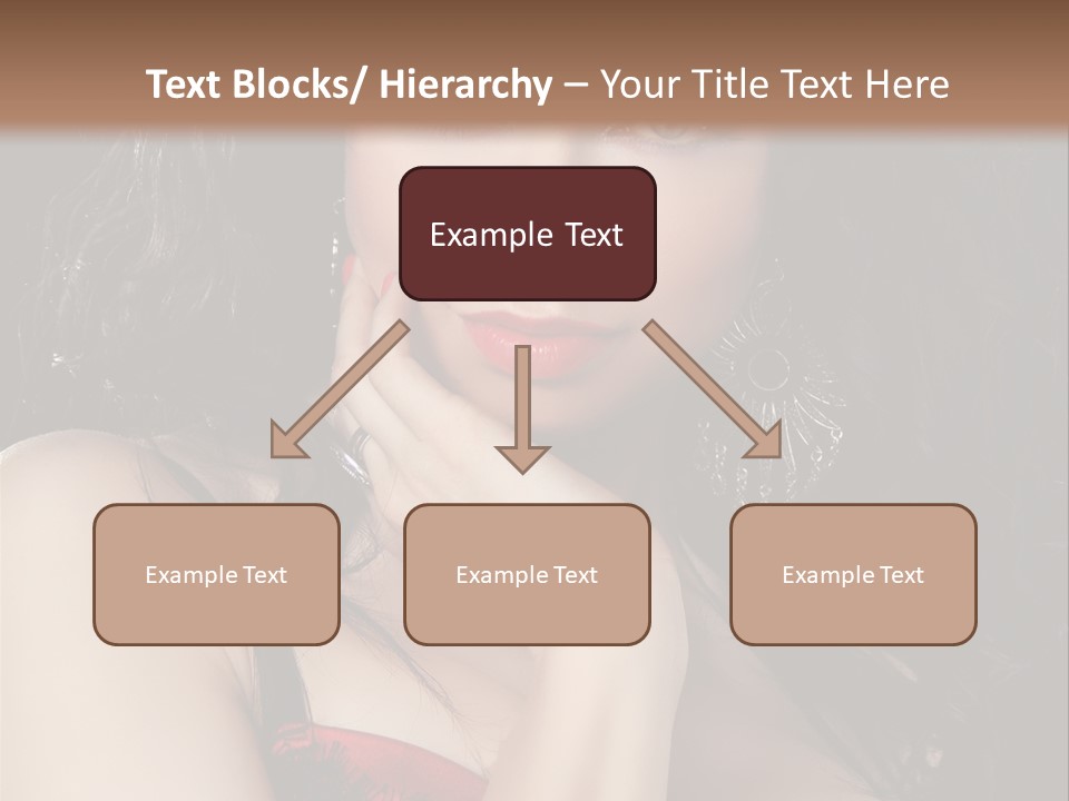 Fashion Hands Voluptuous PowerPoint Template