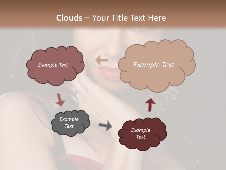 Fashion Hands Voluptuous PowerPoint Template