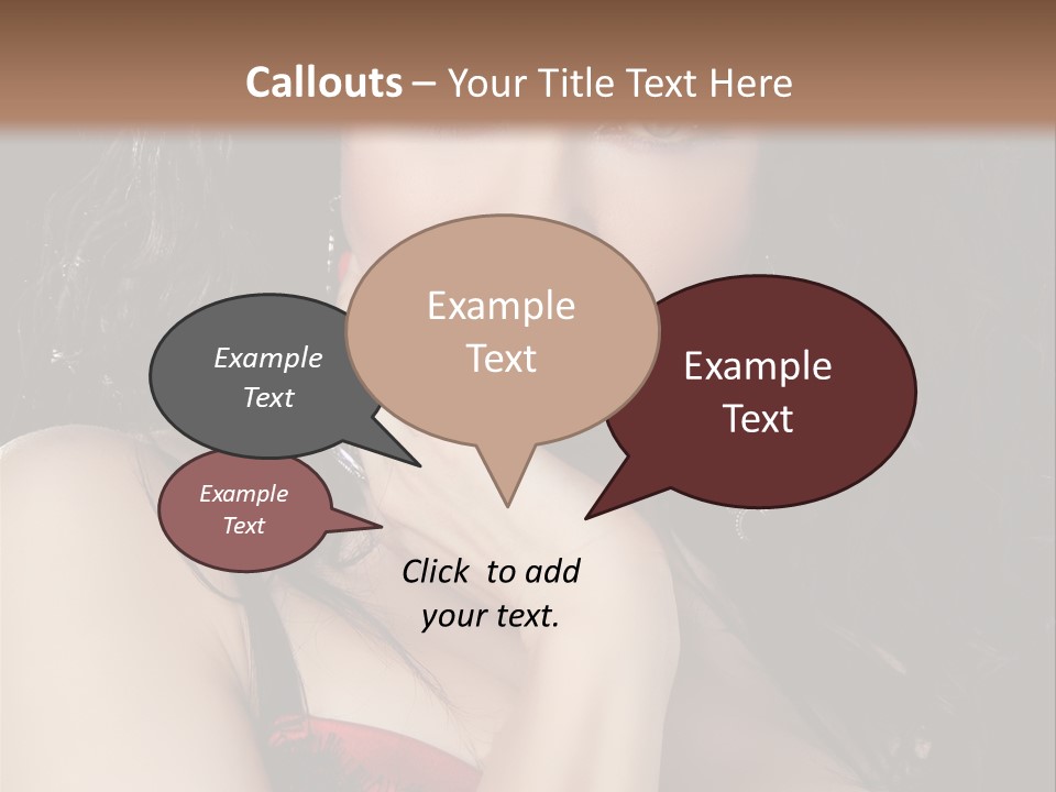 Fashion Hands Voluptuous PowerPoint Template