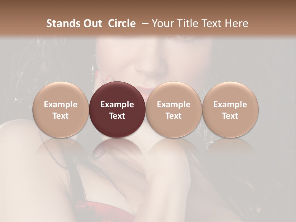 Fashion Hands Voluptuous PowerPoint Template