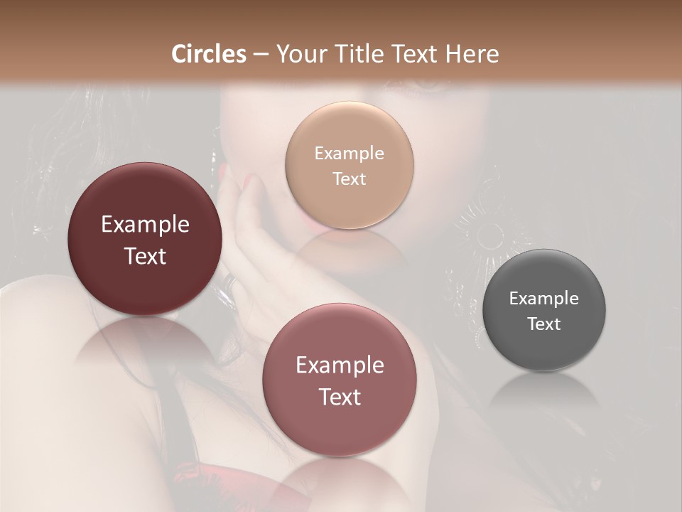 Fashion Hands Voluptuous PowerPoint Template