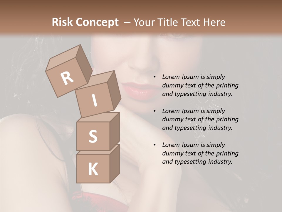 Fashion Hands Voluptuous PowerPoint Template