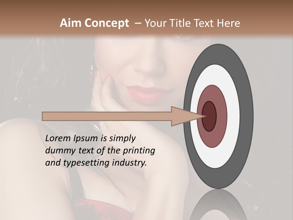 Fashion Hands Voluptuous PowerPoint Template