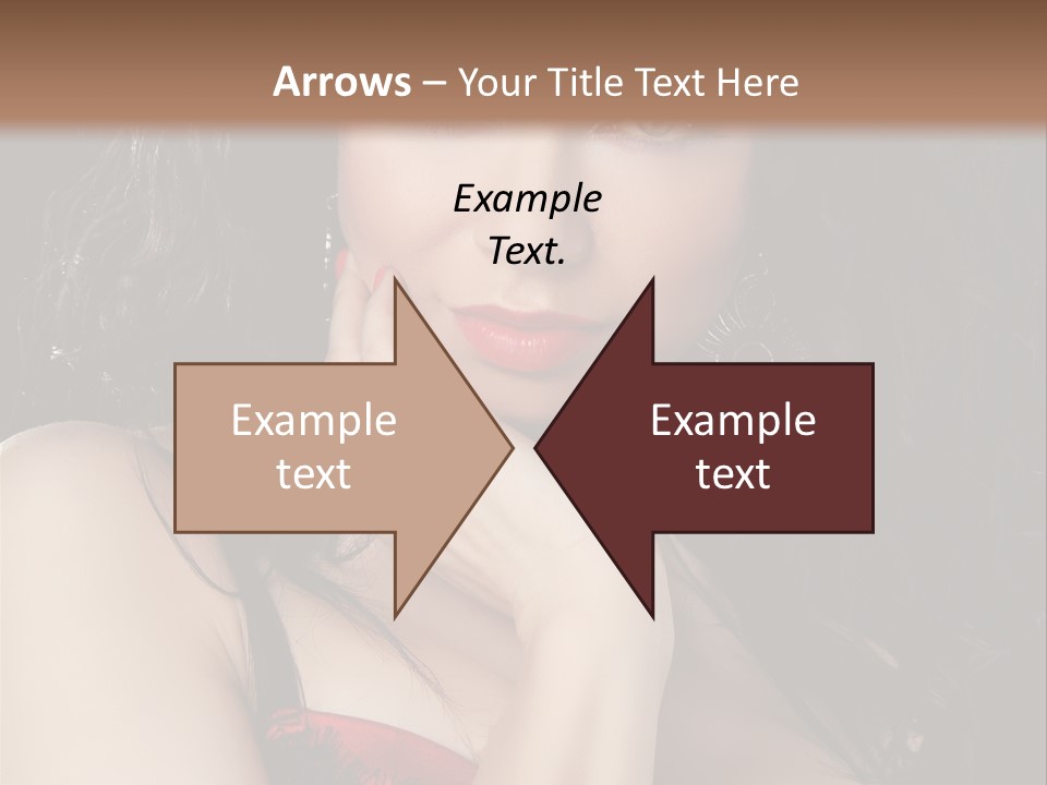 Fashion Hands Voluptuous PowerPoint Template