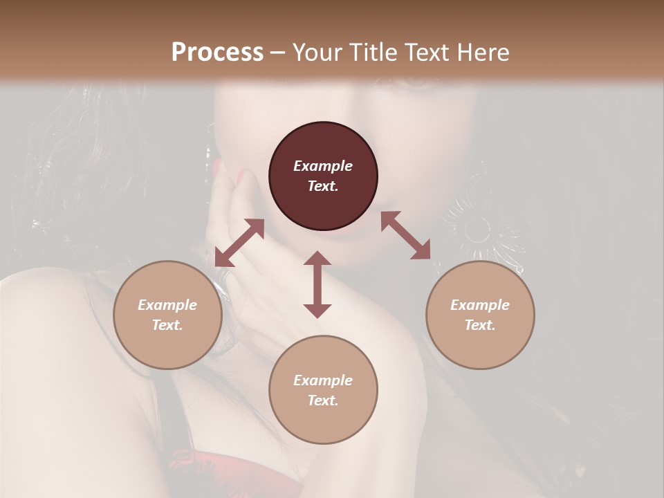 Fashion Hands Voluptuous PowerPoint Template