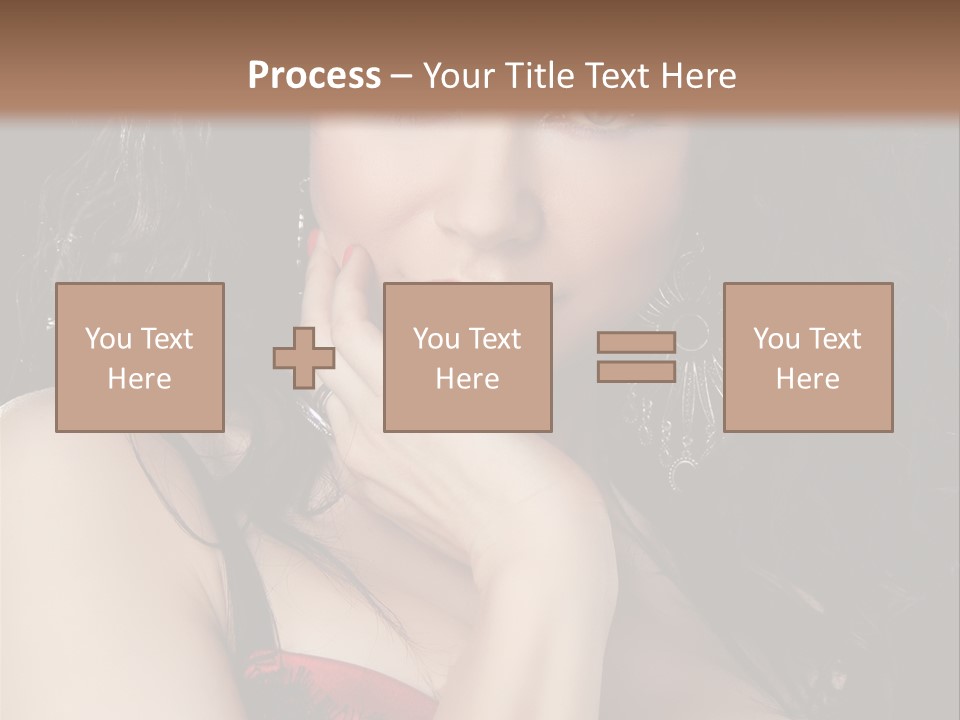 Fashion Hands Voluptuous PowerPoint Template