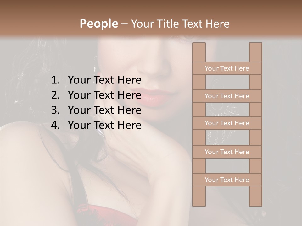 Fashion Hands Voluptuous PowerPoint Template