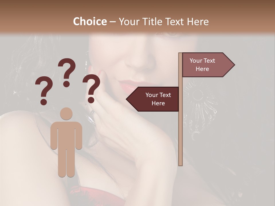 Fashion Hands Voluptuous PowerPoint Template