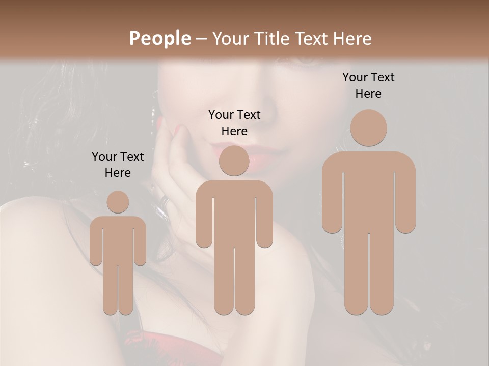 Fashion Hands Voluptuous PowerPoint Template