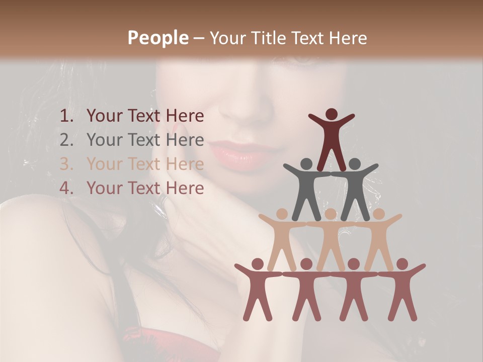 Fashion Hands Voluptuous PowerPoint Template