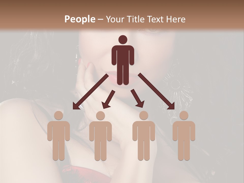 Fashion Hands Voluptuous PowerPoint Template