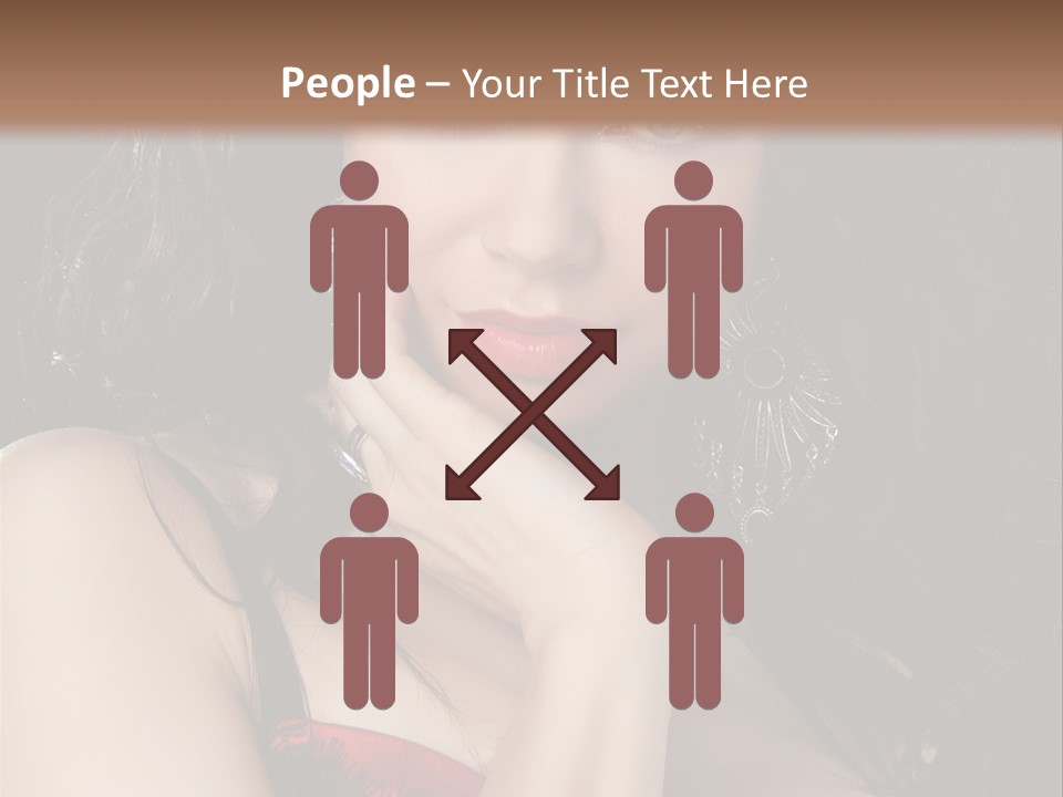 Fashion Hands Voluptuous PowerPoint Template