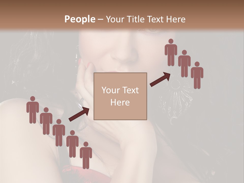 Fashion Hands Voluptuous PowerPoint Template