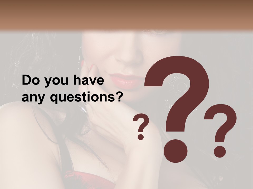 Fashion Hands Voluptuous PowerPoint Template