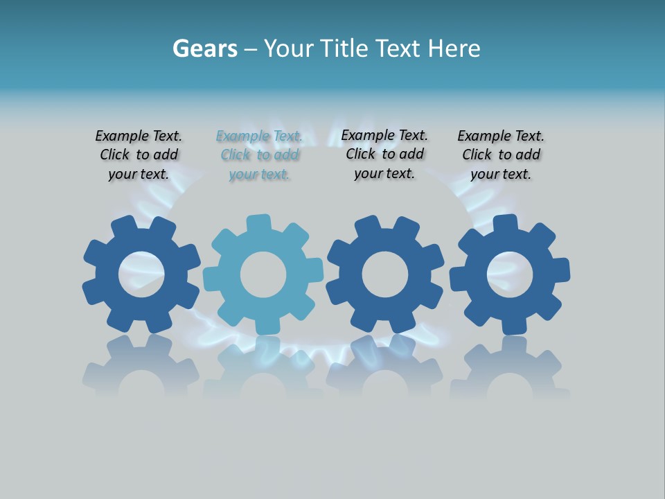 Fornello Cucina Gas Naturale PowerPoint Template