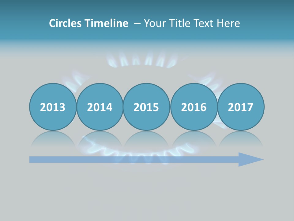 Fornello Cucina Gas Naturale PowerPoint Template