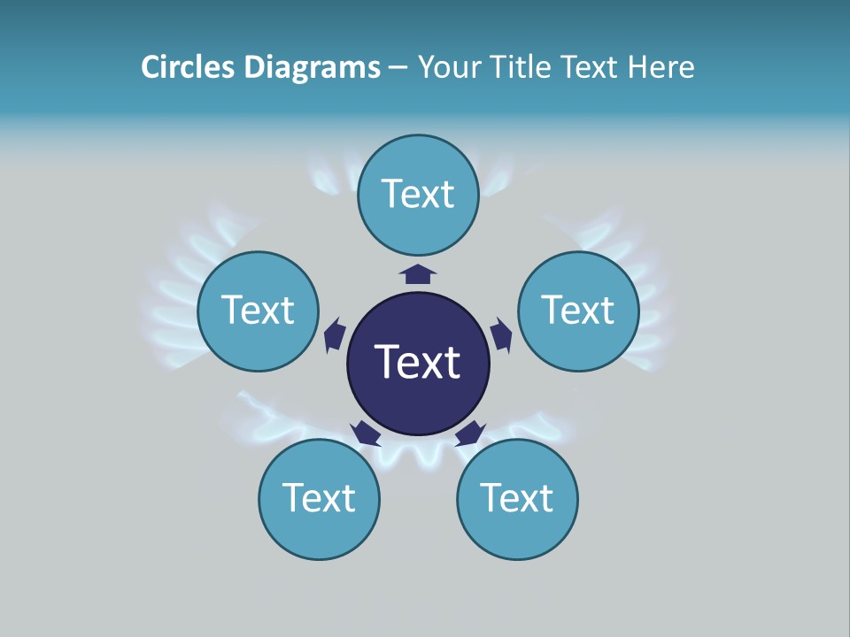 Fornello Cucina Gas Naturale PowerPoint Template