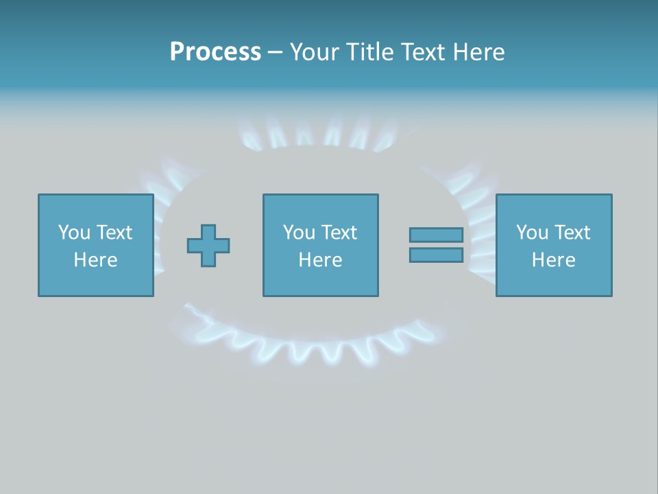 Fornello Cucina Gas Naturale PowerPoint Template
