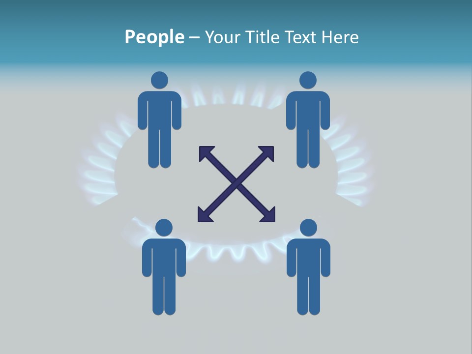 Fornello Cucina Gas Naturale PowerPoint Template