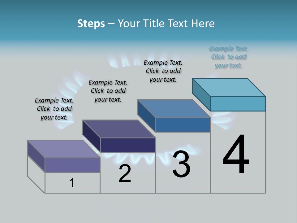 Fornello Cucina Gas Naturale PowerPoint Template