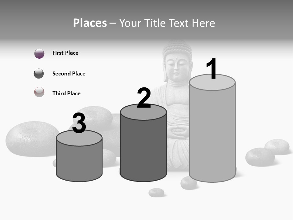 Inde Bouddhiste Fond PowerPoint Template