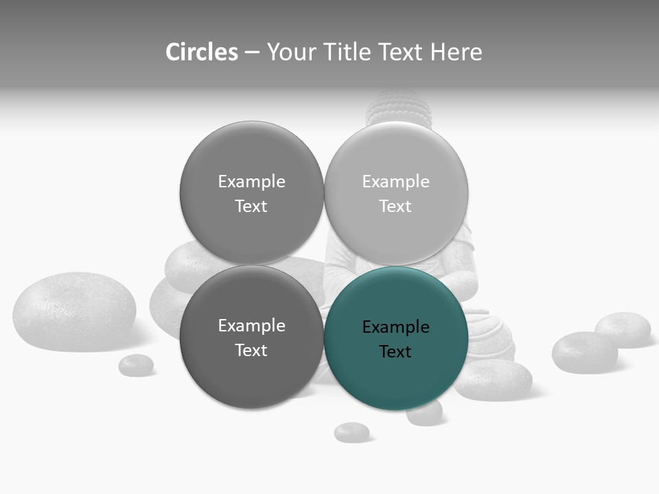 Inde Bouddhiste Fond PowerPoint Template