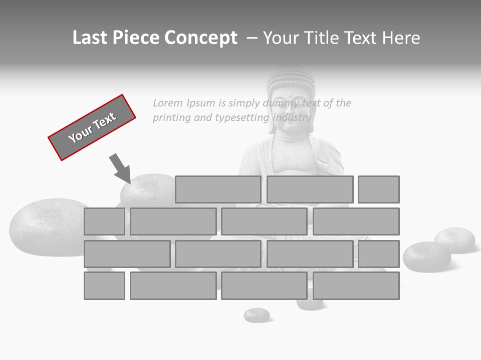Inde Bouddhiste Fond PowerPoint Template