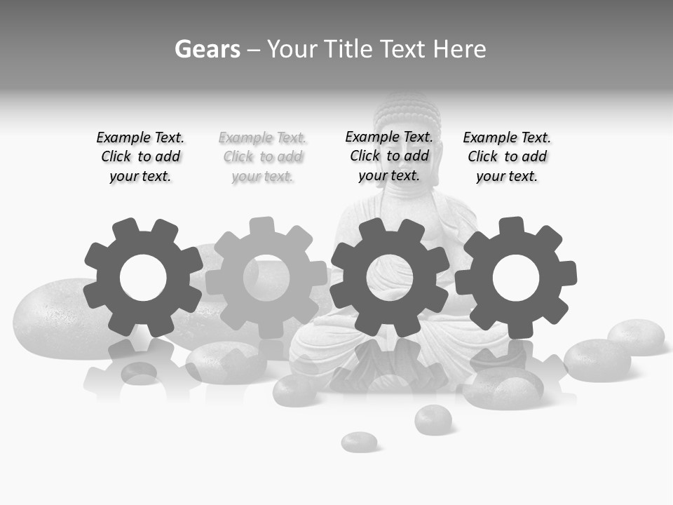 Inde Bouddhiste Fond PowerPoint Template