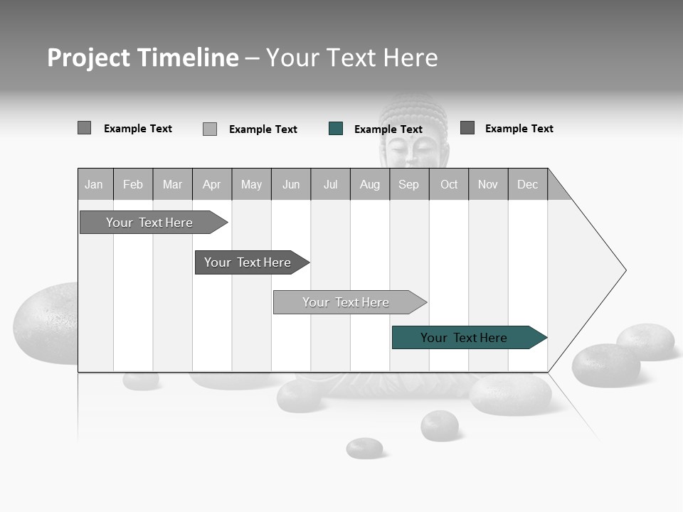 Inde Bouddhiste Fond PowerPoint Template