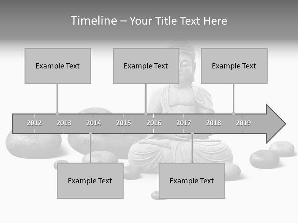 Inde Bouddhiste Fond PowerPoint Template