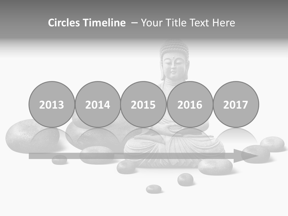 Inde Bouddhiste Fond PowerPoint Template