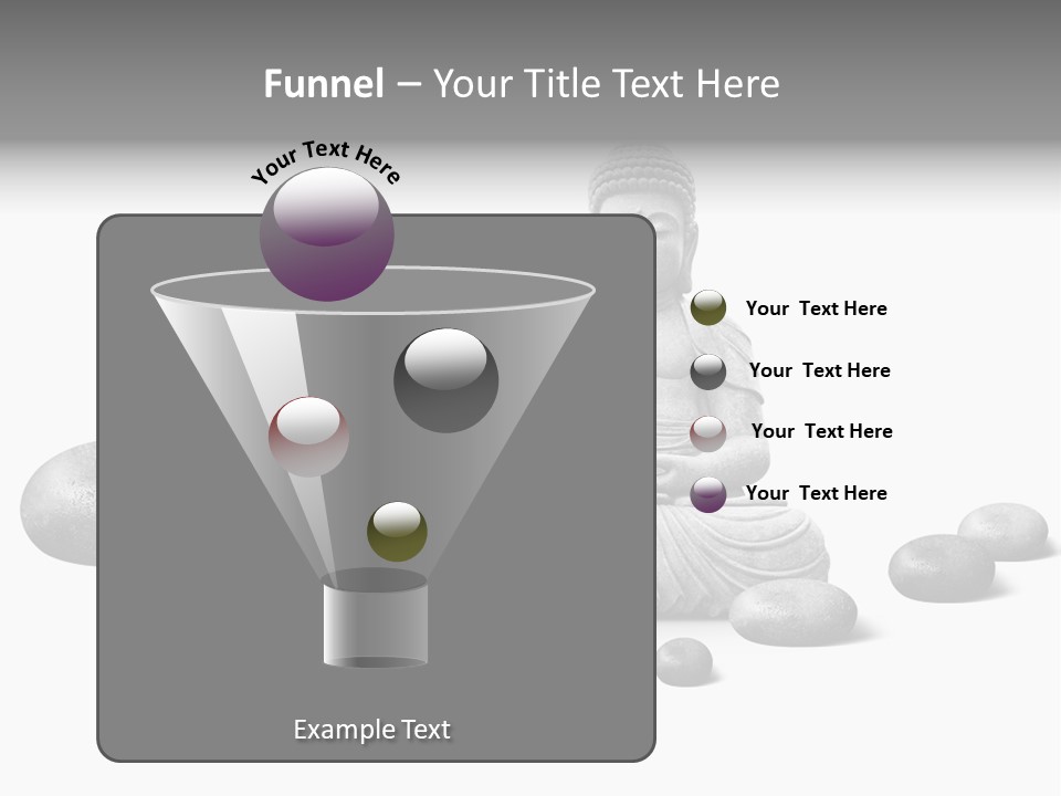 Inde Bouddhiste Fond PowerPoint Template