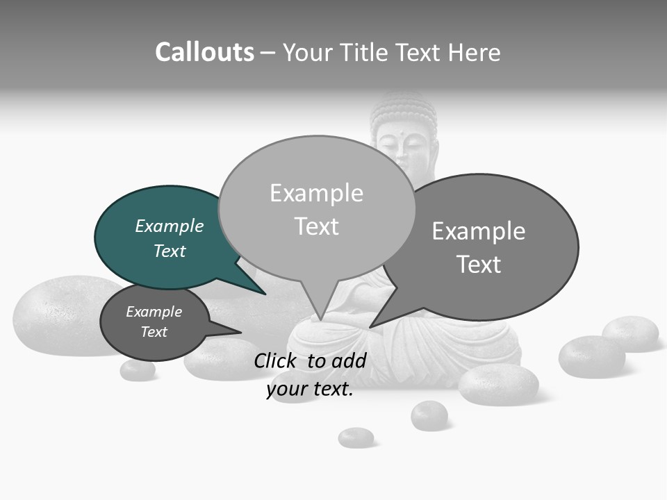 Inde Bouddhiste Fond PowerPoint Template