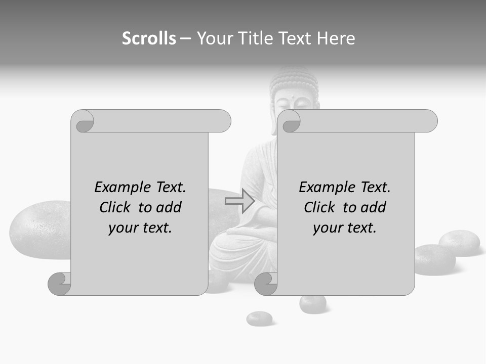 Inde Bouddhiste Fond PowerPoint Template