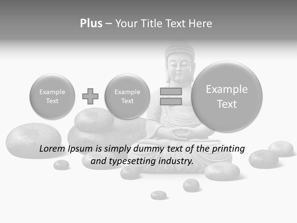 Inde Bouddhiste Fond PowerPoint Template