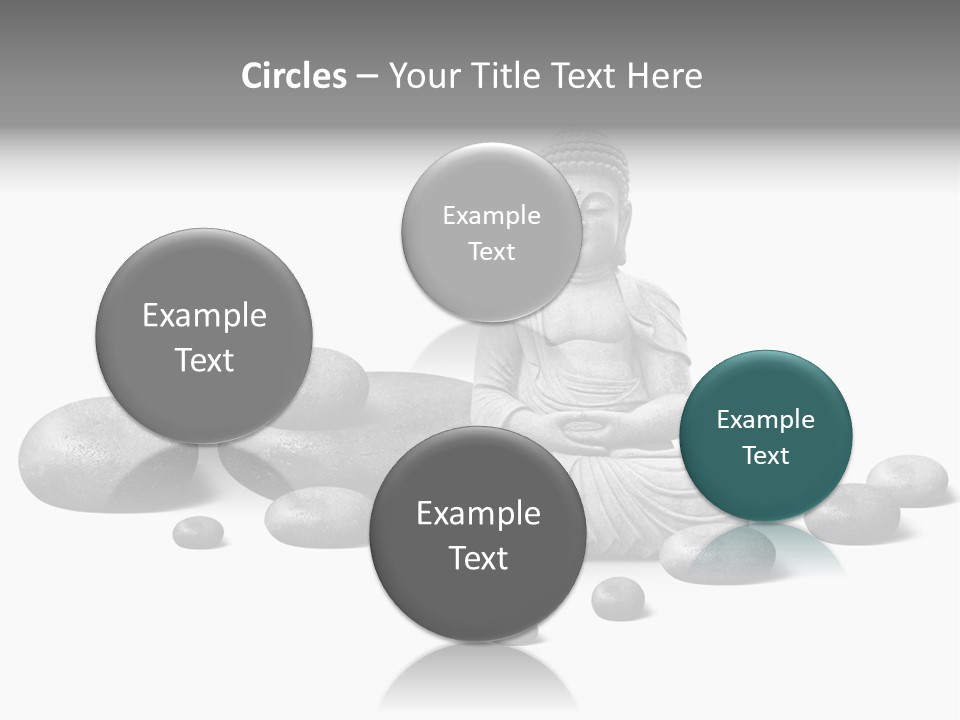 Inde Bouddhiste Fond PowerPoint Template