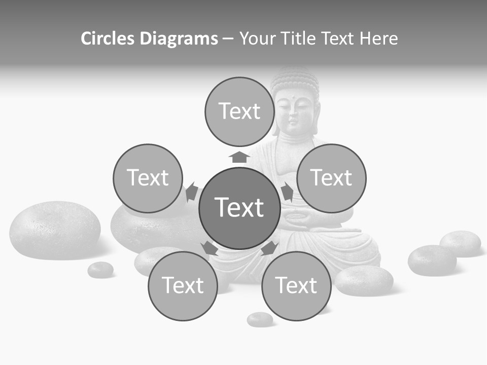 Inde Bouddhiste Fond PowerPoint Template