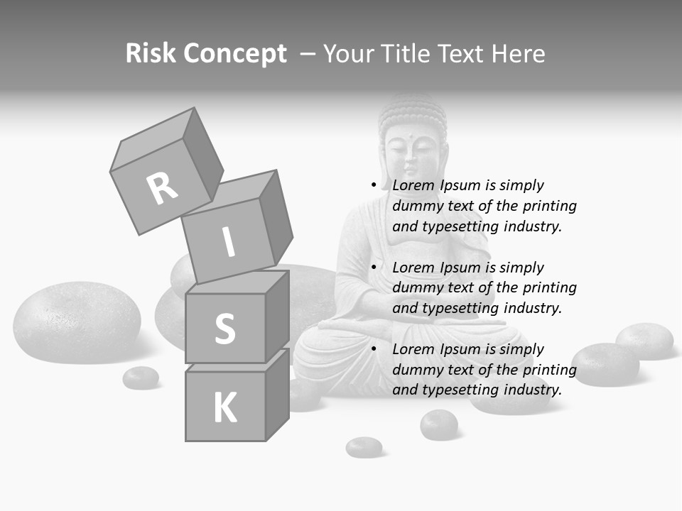 Inde Bouddhiste Fond PowerPoint Template