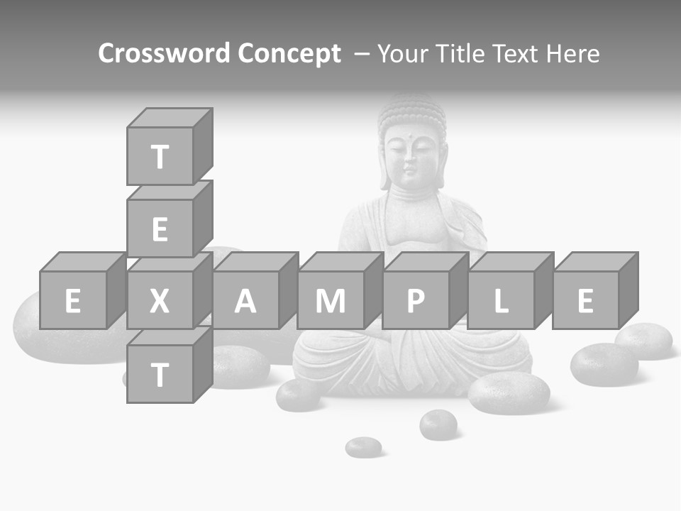 Inde Bouddhiste Fond PowerPoint Template