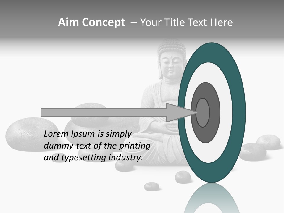 Inde Bouddhiste Fond PowerPoint Template