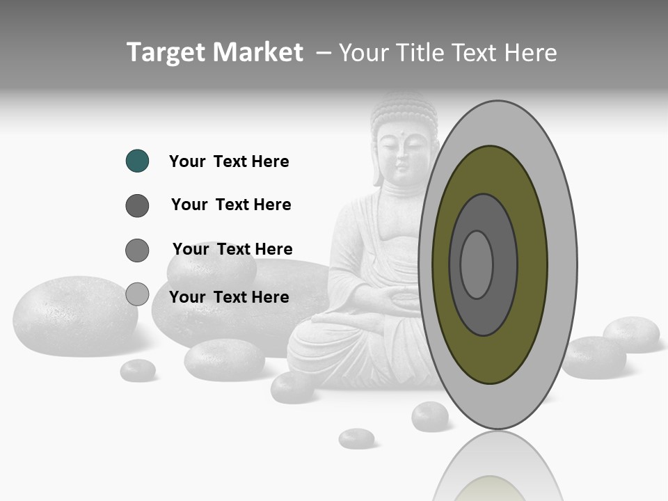 Inde Bouddhiste Fond PowerPoint Template