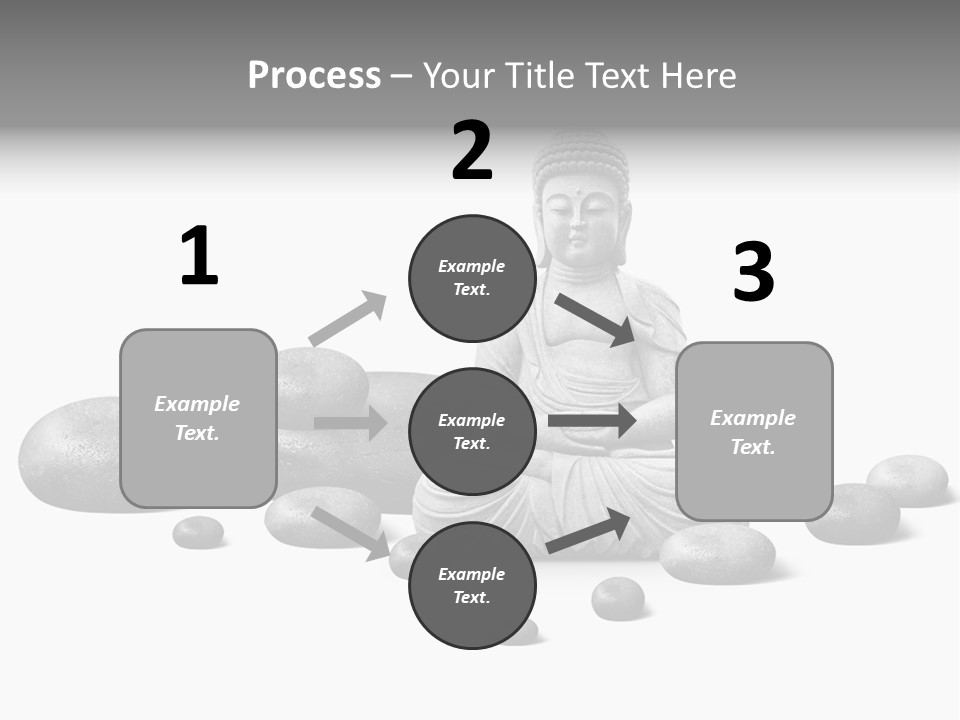 Inde Bouddhiste Fond PowerPoint Template