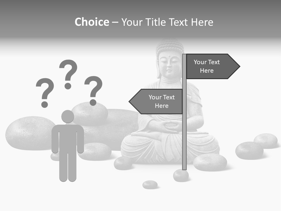 Inde Bouddhiste Fond PowerPoint Template