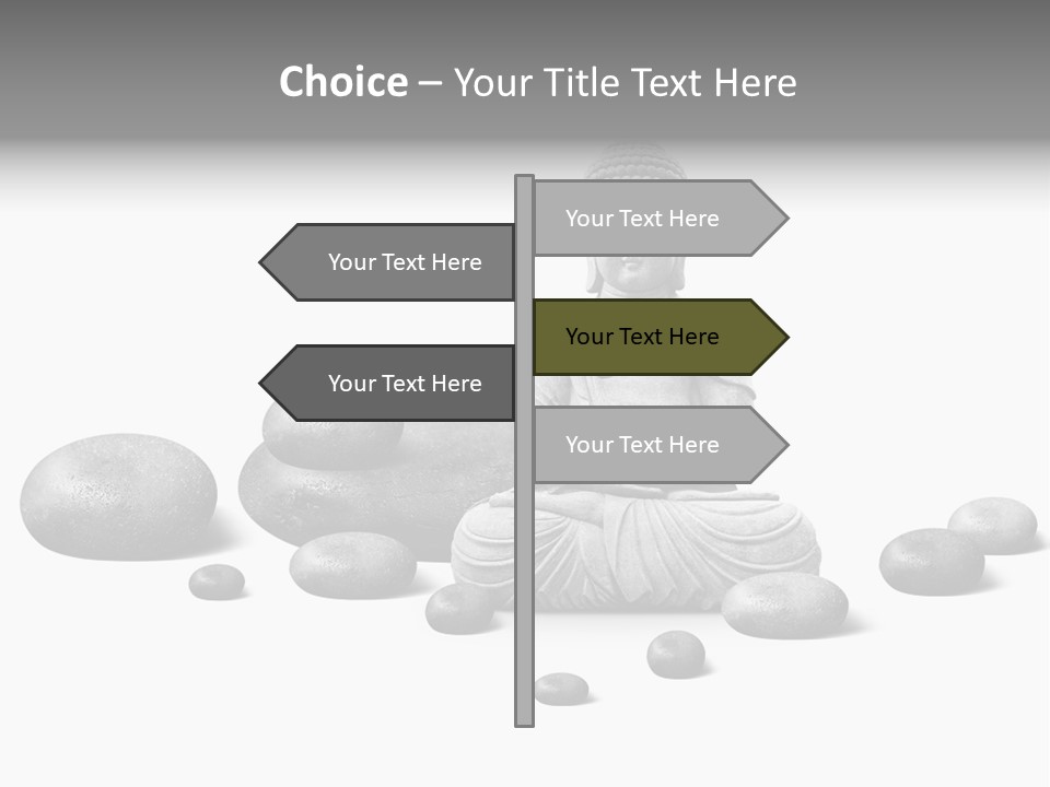 Inde Bouddhiste Fond PowerPoint Template