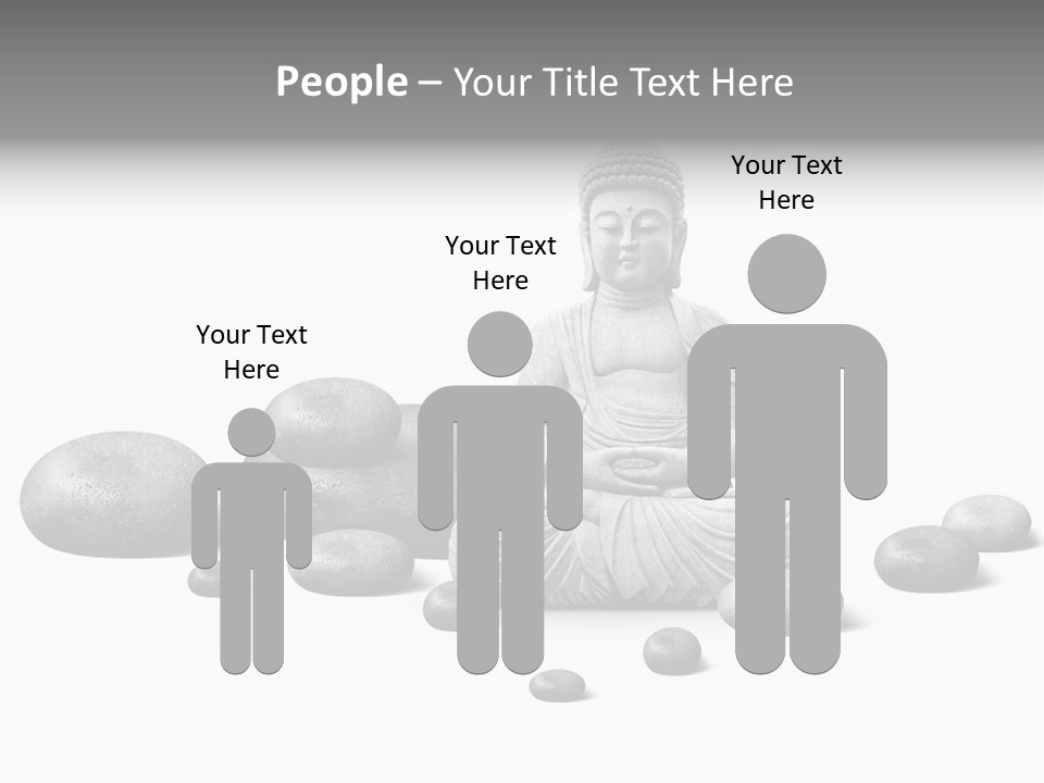 Inde Bouddhiste Fond PowerPoint Template