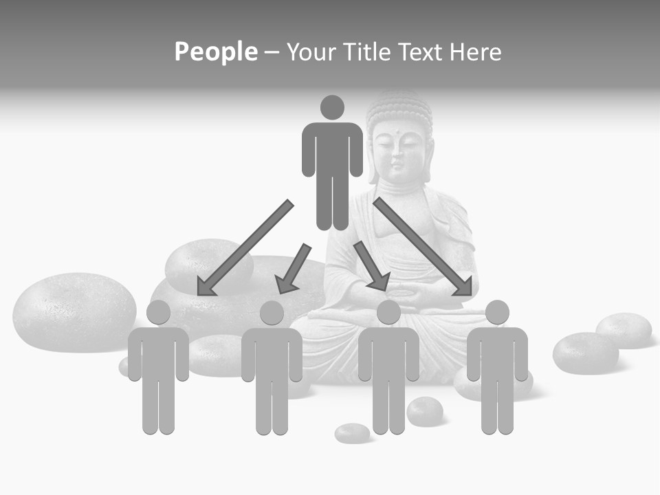 Inde Bouddhiste Fond PowerPoint Template