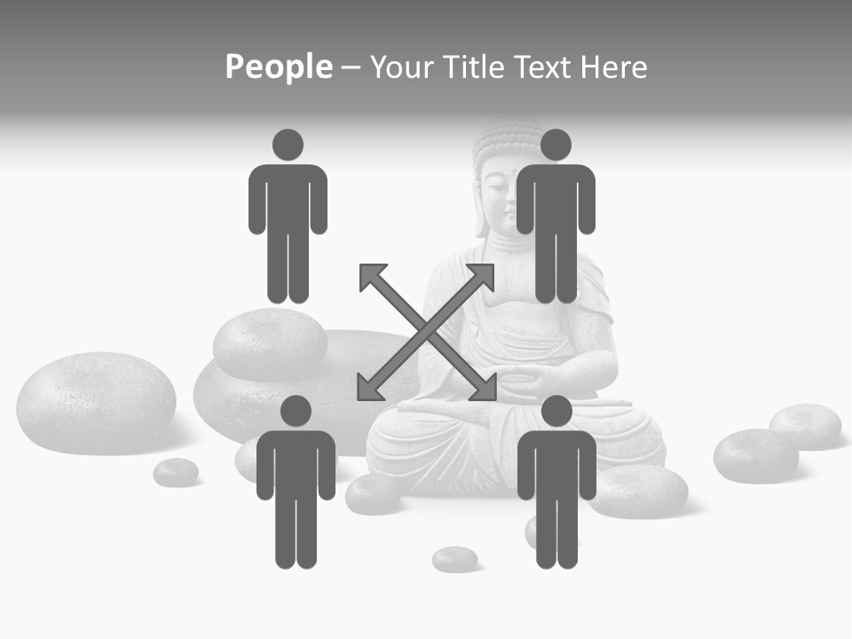 Inde Bouddhiste Fond PowerPoint Template