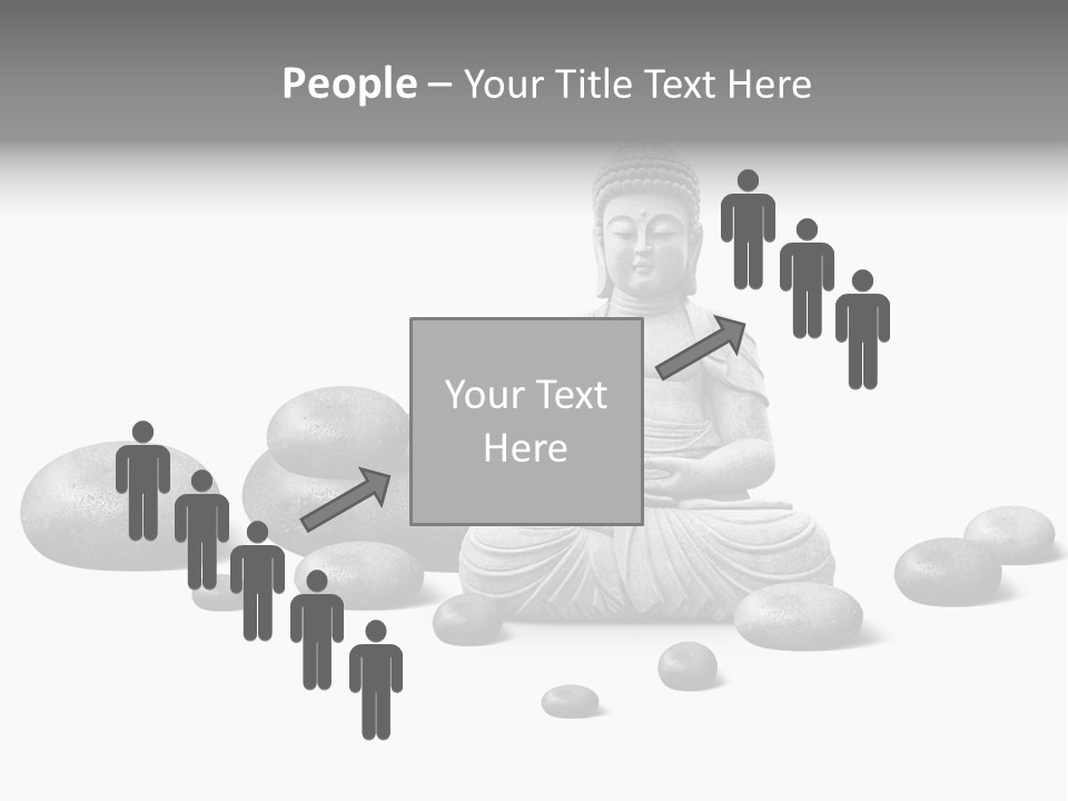 Inde Bouddhiste Fond PowerPoint Template