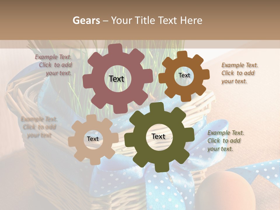 Symbol Design Elements Still Life PowerPoint Template